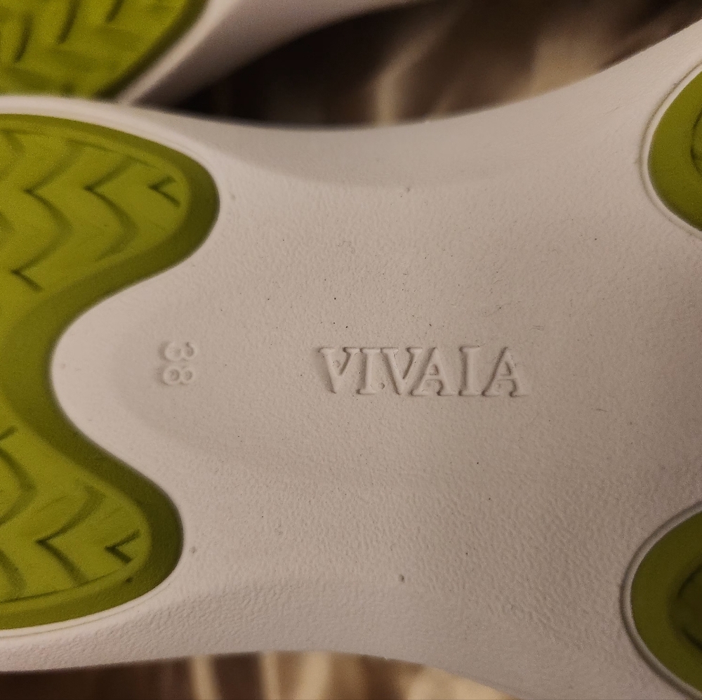 VIVAIA Green and Blue Sneakers with Knit Upper - Picture 11 of 16